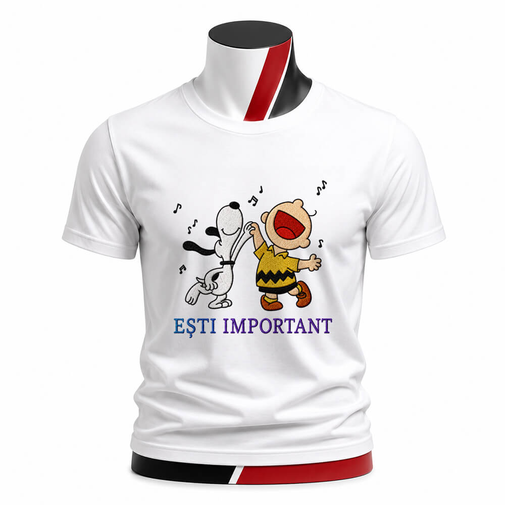 Tricou personalizat unisex - Ești important