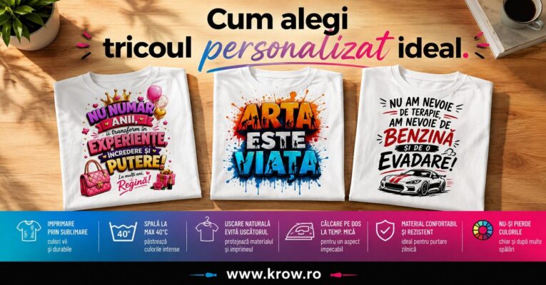 Cum alegi tricoul personalizat ideal descopera materiale confortabile imprimeuri rezistente culori vii modele moderne pentru cadouri si purtare zilnica