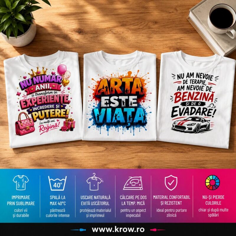 Cum alegi tricoul personalizat ideal gaseste modelul potrivit pentru stilul tau imprimeuri prin sublimare finisaj de calitate confort si rezistenta