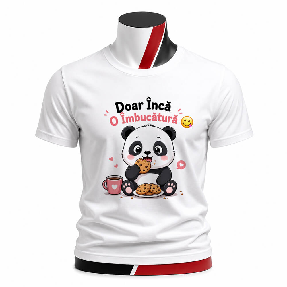 Tricou personalizat unisex - Doar încă o îmbucătură