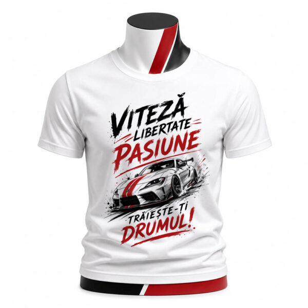 Tricou personalizat unisex - Trăiește-ți drumul