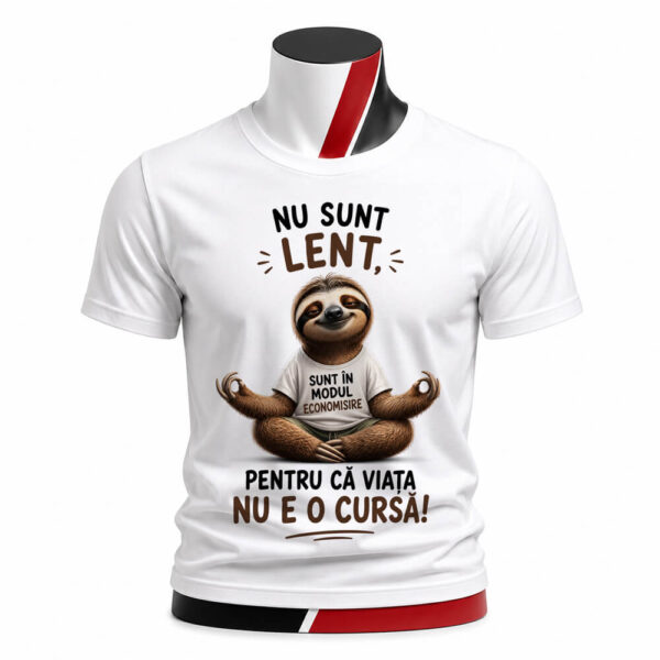 Tricou personalizat unisex - Viața nu e o cursă