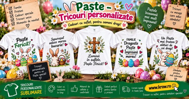 Paște Tricouri personalizate